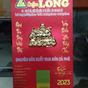 PHÔNG LỊCH METALIZED HÌNH NỔI