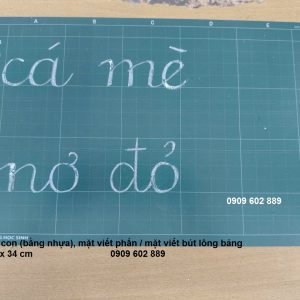 Bảng con bằng nhựa, bảng học nhóm bằng nhựa, bảng phụ bằng nhựa, bảng nhựa in UV